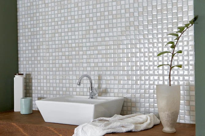 square white backsplash