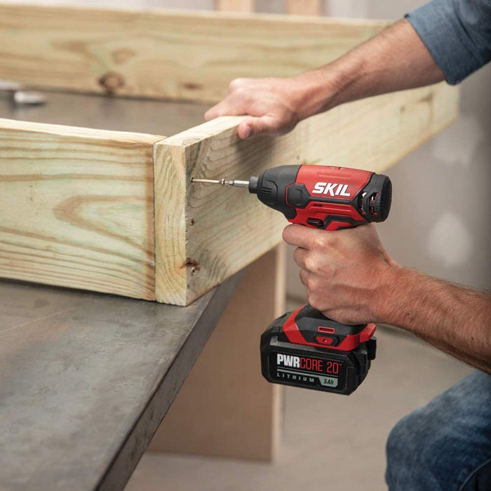 Skil 20V Impact Drill 1/4" Hex