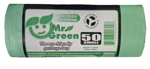 Mr. Green Garbage Bag 50 Small