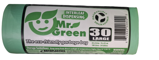 Mr. Green Garbage Bag 30 Large