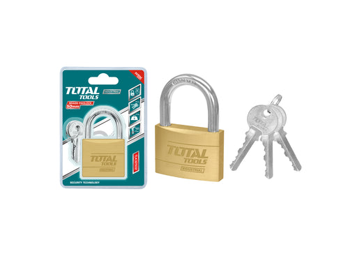 Total Heavy Duty Brass Padlock 50mm – TLK32502