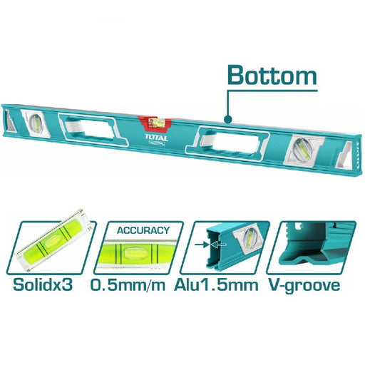 Total 180cm Spirit Level