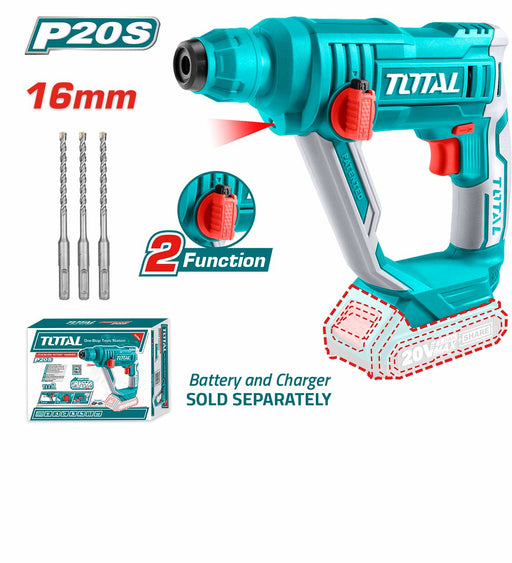 Total Li-ion Rotary Hammer 20V TRHLI1601