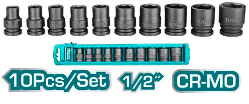 Total Impact Socket 10 pcs THISTD12101