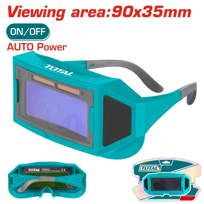 Total Auto-Darkening Welding Glasses