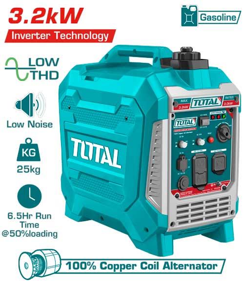 Total Inverter Gasoline Generator 3200W
