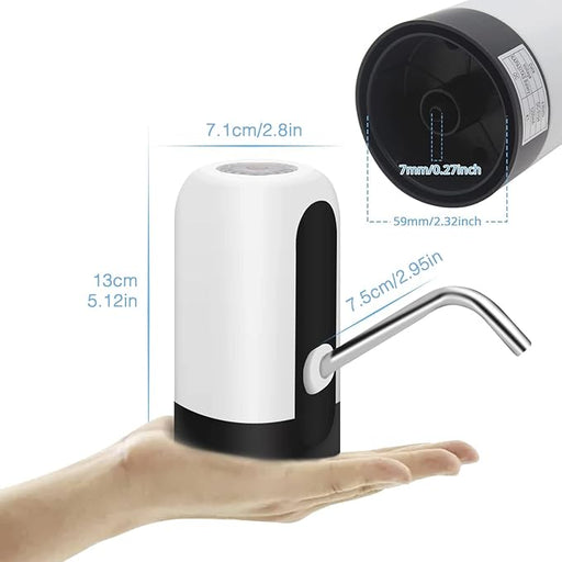 Portable Electric USB Charging Drinking Water Pump for 3-5 Gallon Bottles