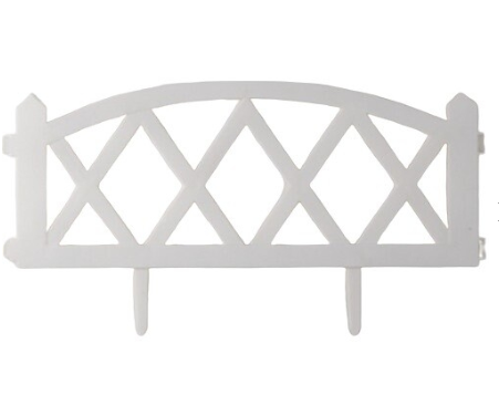 Garden Decorative Fence (White) FE-1504