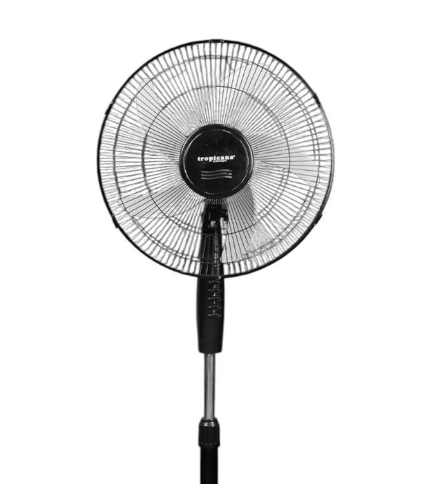 Tropicana 5 Blade 16" Standing Fan with Cross Base