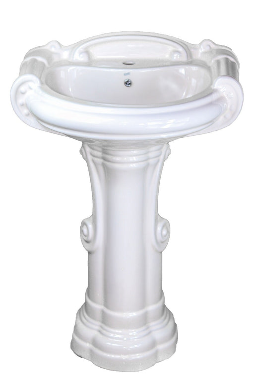 Pedestal Basin Sona #1037 White