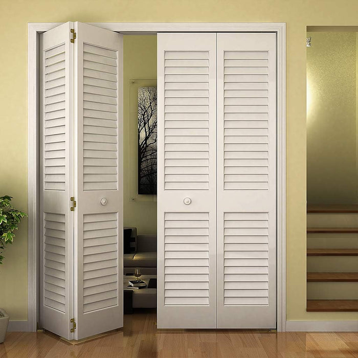 Bifold White Louver Door 32"X80"