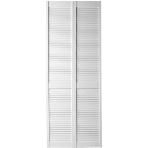Bifold White Louver Door 36"X80"