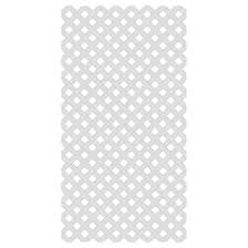 Privacy Lattice PVC 4ft X 8ft (White)