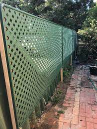 Privacy Lattice PVC 4ft X 8ft (Green)
