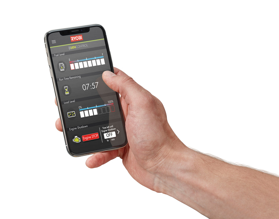 RYOBI 2,300-Watt Recoil Start Bluetooth Super Quiet Gasoline Powered Digital Inverter Generator with CO Shutdown Sensor