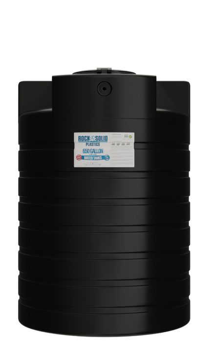 Rock Solid 650 Gallons Water Tank