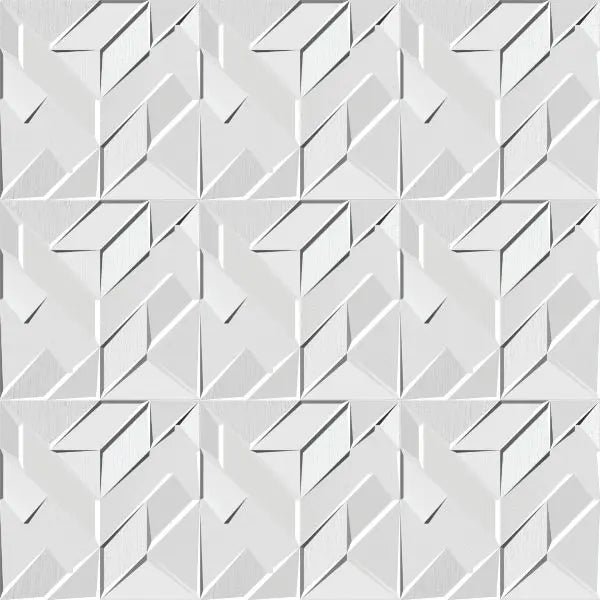 Lotus Wh Matte (5062555) Porcelain Wall Tile 23" X 23"