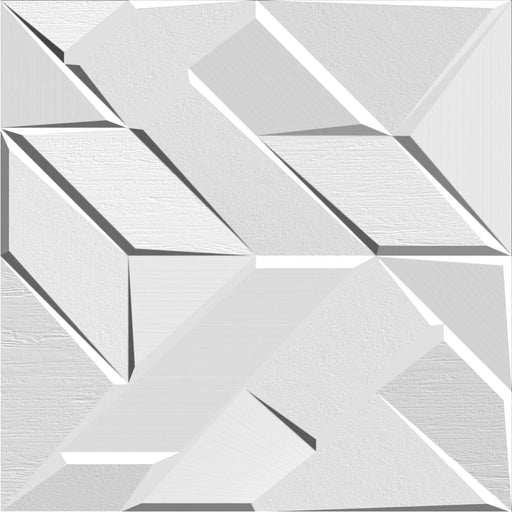 Lotus Wh Matte (5062555) Porcelain Wall Tile 23" X 23"