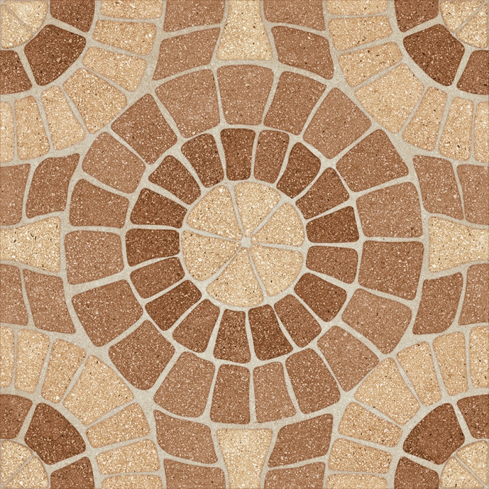Granada Cotto Ceramic Floor and Wall Tile 18"X18"