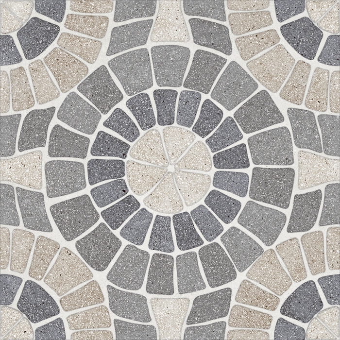 Granada Gray Ceramic Floor and Wall Tile 18"X18"