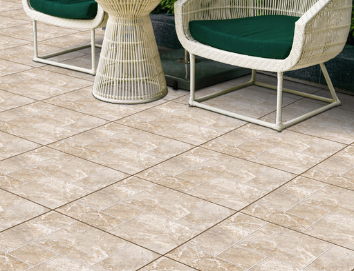 56583 Adagio Beige Ceramic Floor Tile 22"X22"