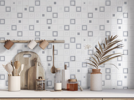 Ice Cube Ceramic Wall Tile 15" X 30"