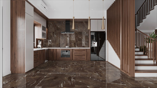 Jasper Brown Porcelain Floor and Wall Tile 24" X 48"