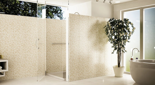 Madreperola Beige Ceramic Wall Tile 12" X 22"