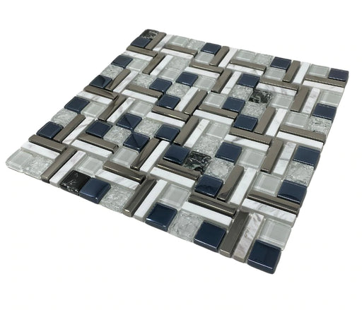 Tile: Mosaic Domino BW (11 pcs/box)