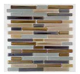 Africa Colonial Glass Mosaic 12"x12"
