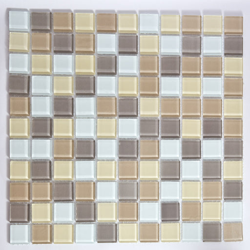 Nantes Mescla Glass  Mosaic Tile  12"x12"