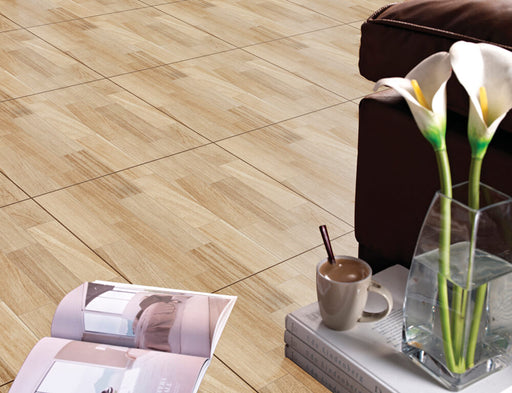 R55035 Parquet Ceramic Floor Tile 22" X 22"