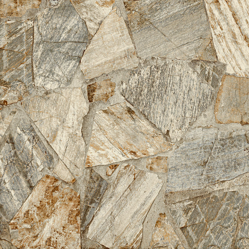 Traffic Stone AD Ceramic Floor and Wall Tile 21" X 21"