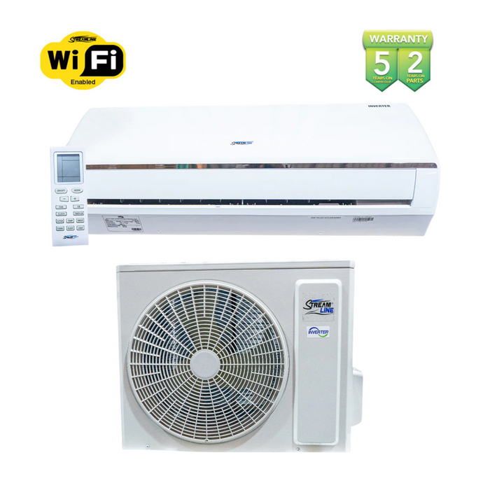 Streamline High-Wall Split 12000 BTU Inverter Air Conditioner