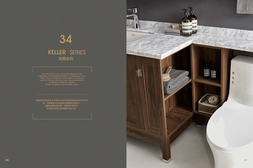 Keller Series Bathroom Vanity Cabinet Set B-6134