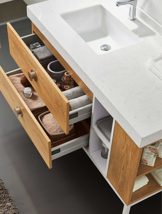 Norman Nick Series Bathroom Vanity Cabinet Set B-6144-120