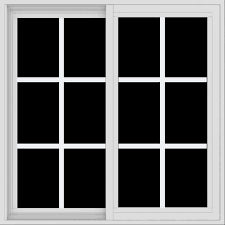 UPVC WINDOW 36H X 36W GLIDER