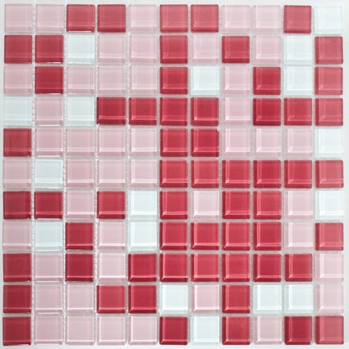Granada Mescla Mosaic Glass Tile 12"x12"