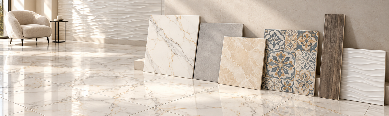 Ceramic Floor and Wall Tiles For Home Renovation