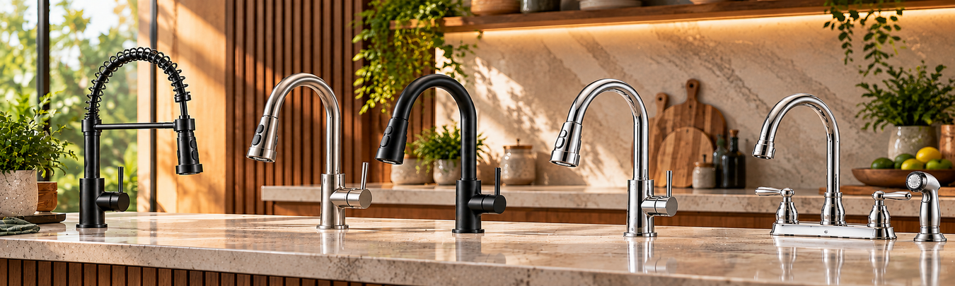Modern Kitchen Faucets and Sprayers
