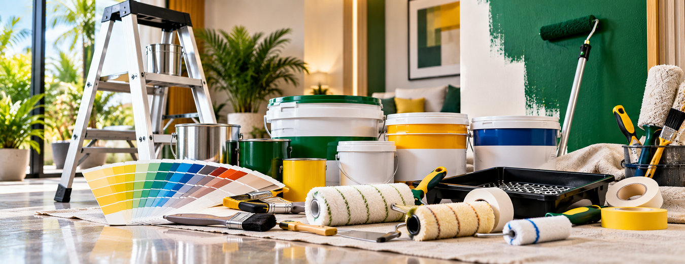 Paint, Emulsions and Decorating Supplies