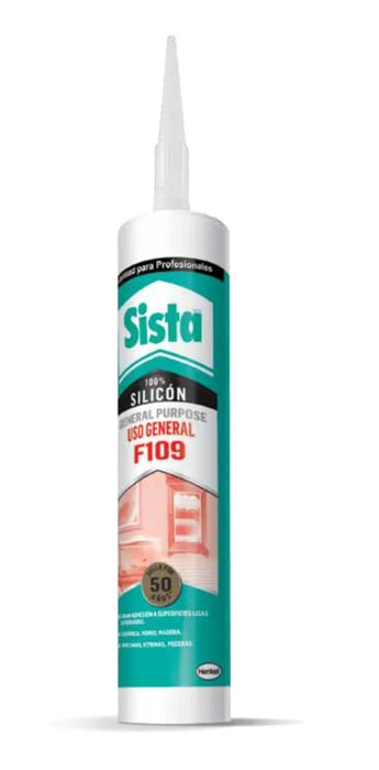 Sista F109 Silicone General Purpose Clear 300ml