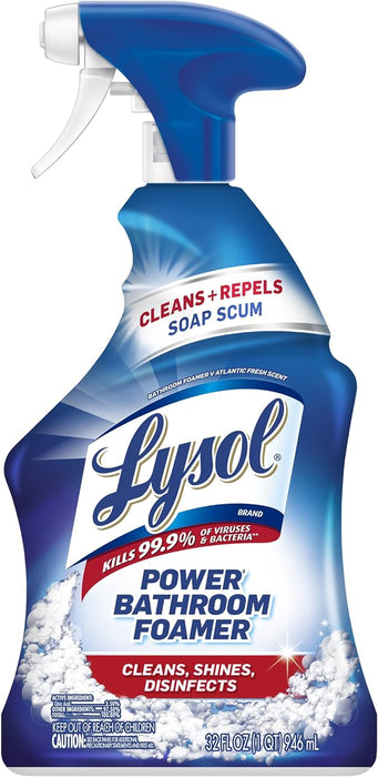 Lysol Power Foam Bathroom Cleaning Spray 32oz