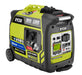 RYOBI 2,300-Watt Recoil Start Bluetooth Super Quiet Gasoline Powered Digital Inverter Generator with CO Shutdown Sensor