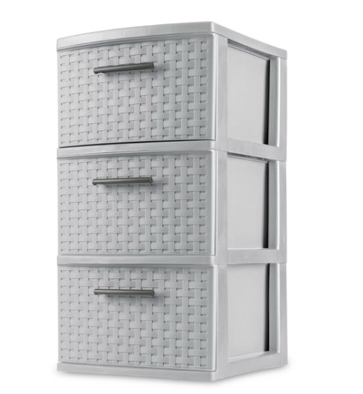 3 Drawer Weave Tower 2630