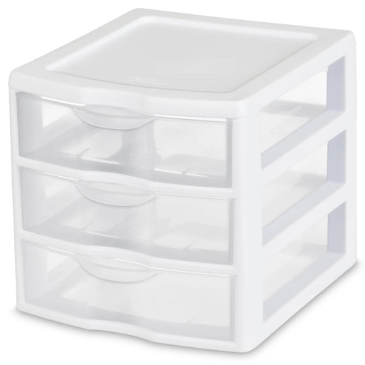 Sterilite Small 3 Drawer Unit 8.5"X11"