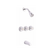 Three-Handle Tub & Shower Faucet #3552586