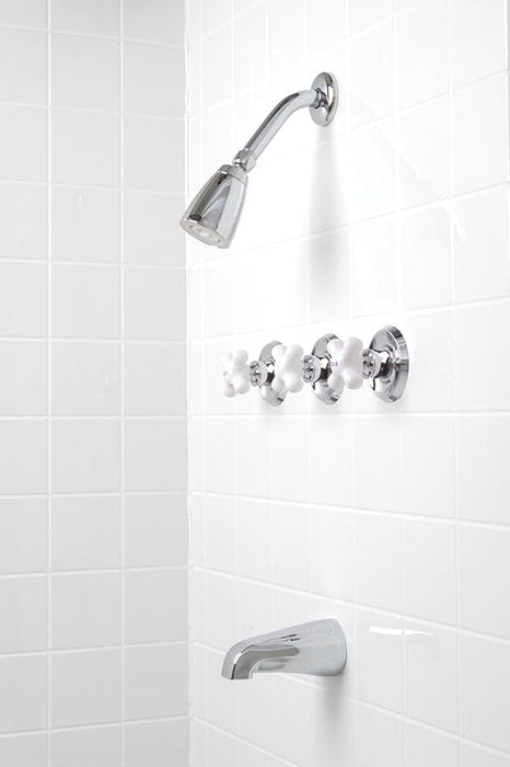 Ashbury Three-Handle Tub and Shower Faucet 204347