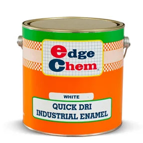 Edgechem Industrial Enamel White Paint 3.8 Litres