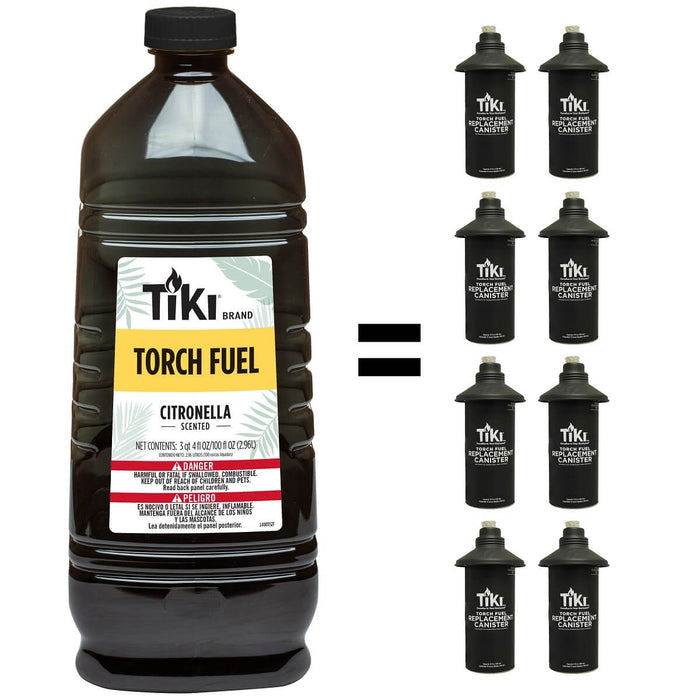 Tiki Citronella Scented Torch Fuel with Easy Pour System 100 oz.